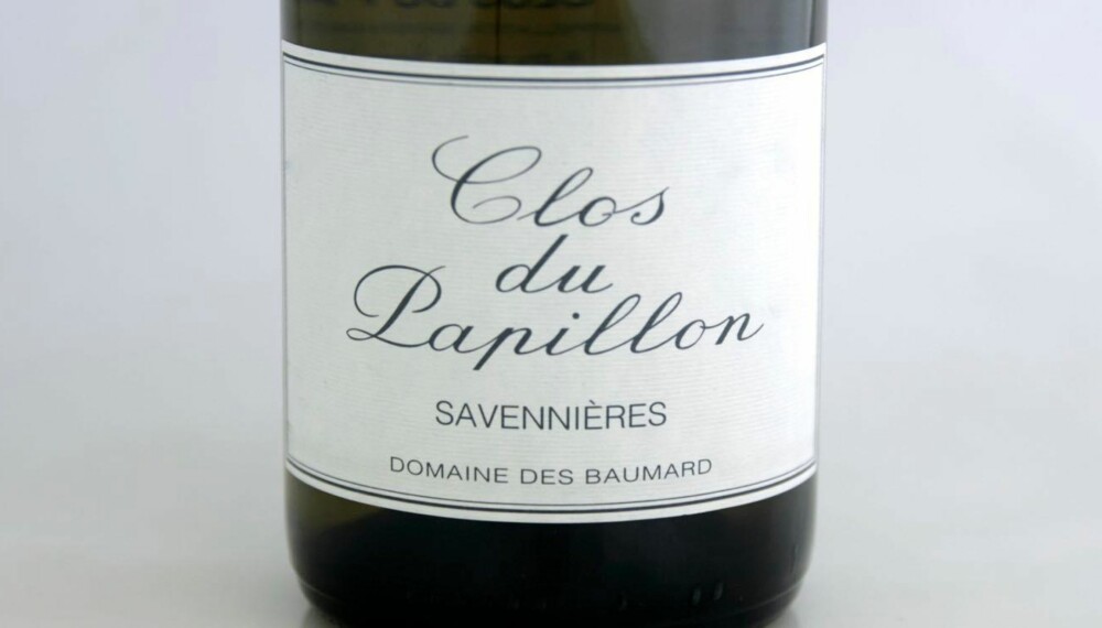 CHENIN BLANC: Baumard Clos du Papillon Savennières 2011. CHENIN BLANC: Baumard Clos du Papillon Savennières 2011.
