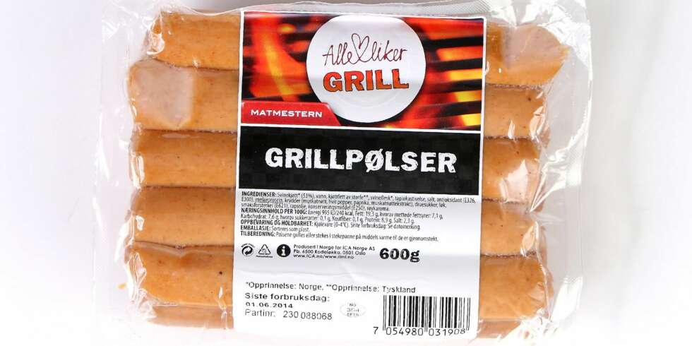 GRILLPØLSER: Klikk Helse har sammenlignet næringsinnholdet i 14 typer grillpølse. GRILLPØLSER: Klikk Helse har sammenlignet næringsinnholdet i 14 typer grillpølse.