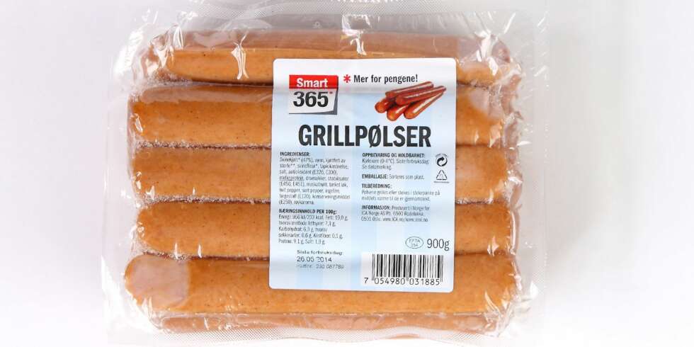 GRILLPØLSER: Klikk Helse har sammenlignet næringsinnholdet i 14 typer grillpølse. GRILLPØLSER: Klikk Helse har sammenlignet næringsinnholdet i 14 typer grillpølse.