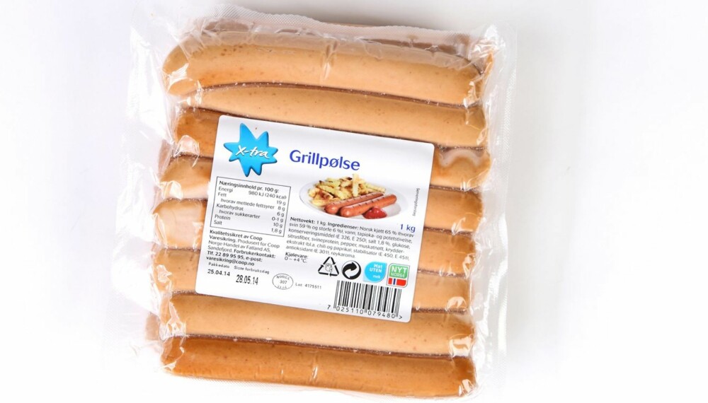 GRILLPØLSER: Klikk Helse har sammenlignet næringsinnholdet i 14 typer grillpølse. GRILLPØLSER: Klikk Helse har sammenlignet næringsinnholdet i 14 typer grillpølse.
