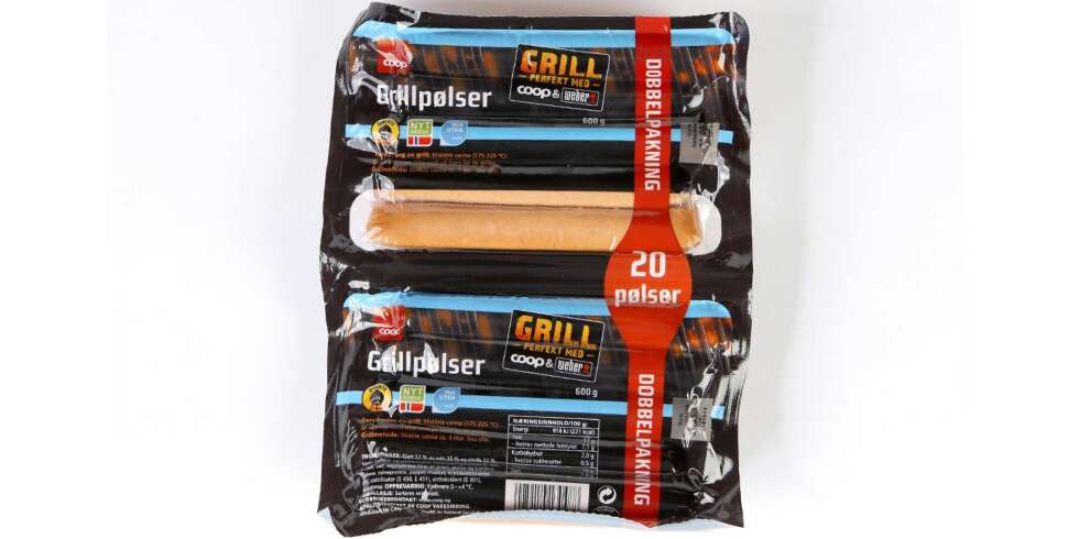 GRILLPØLSER: Klikk Helse har sammenlignet næringsinnholdet i 14 typer grillpølse. GRILLPØLSER: Klikk Helse har sammenlignet næringsinnholdet i 14 typer grillpølse.