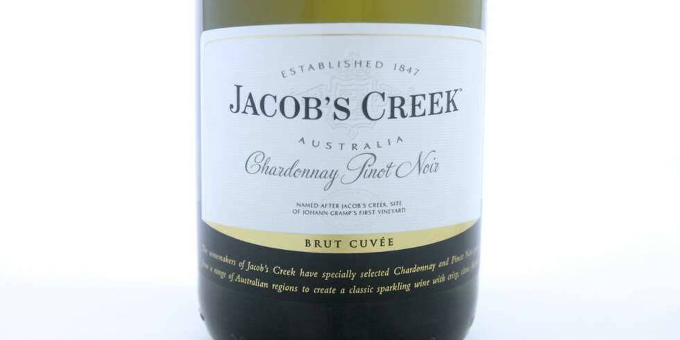BILLIGE BOBLER: Jacob's Creek Chardonnay Pinot Noir Brut. BILLIGE BOBLER: Jacob's Creek Chardonnay Pinot Noir Brut.