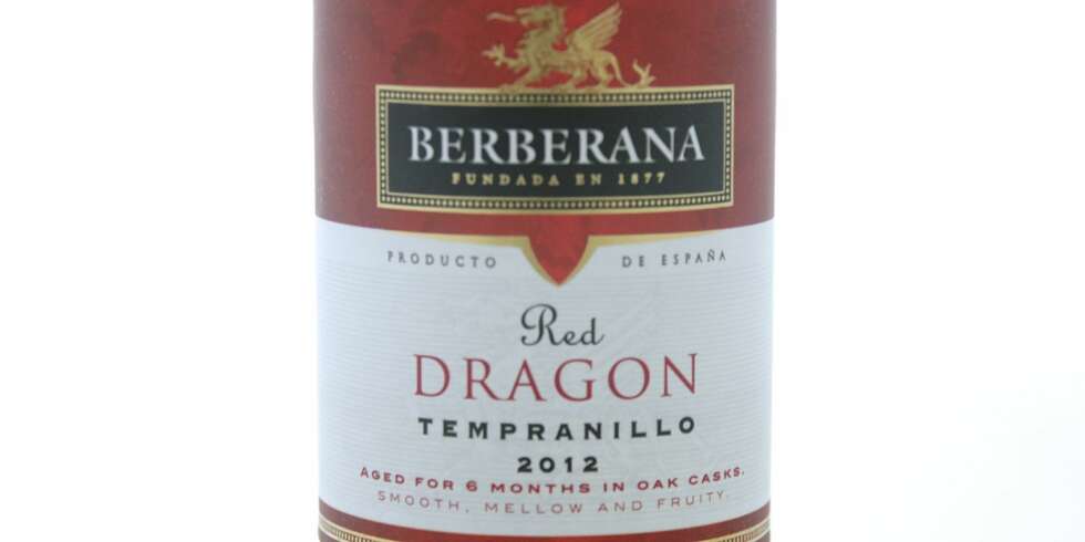 GOD OG BILLIG: Berberana Dragón Tempranillo 2012. GOD OG BILLIG: Berberana Dragón Tempranillo 2012.