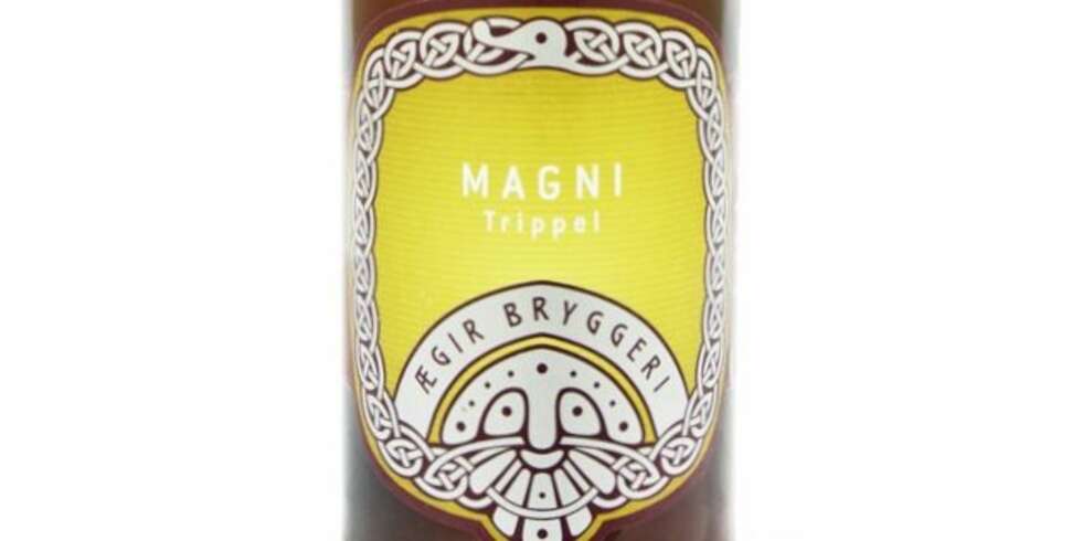 GODT ØL: Ægir Magni Trippel. GODT ØL: Ægir Magni Trippel.