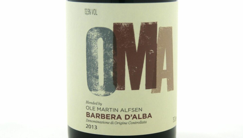 GOD VIN: OMA Barbera d'Alba 2013. GOD VIN: OMA Barbera d'Alba 2013.
