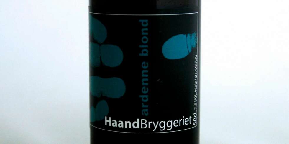 TIL PINNEKJØTT: Haandbryggeriet Ardenne Blond. TIL PINNEKJØTT: Haandbryggeriet Ardenne Blond.