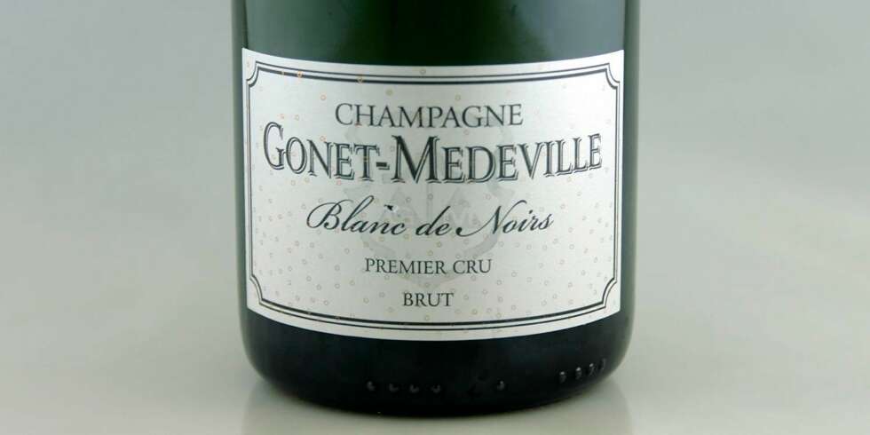 GOD CHAMPAGNE: Gonet-Medeville Premier Cru Blanc de Noirs Brut. GOD CHAMPAGNE: Gonet-Medeville Premier Cru Blanc de Noirs Brut.