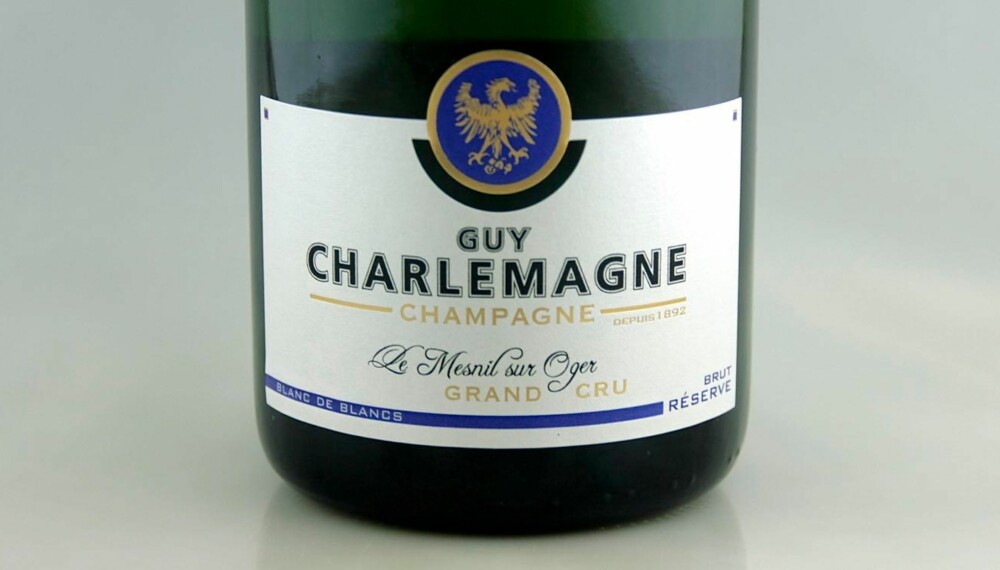 GOD CHAMPAGNE: Charlemagne Blanc de Blancs Réserve Brut. GOD CHAMPAGNE: Charlemagne Blanc de Blancs Réserve Brut.