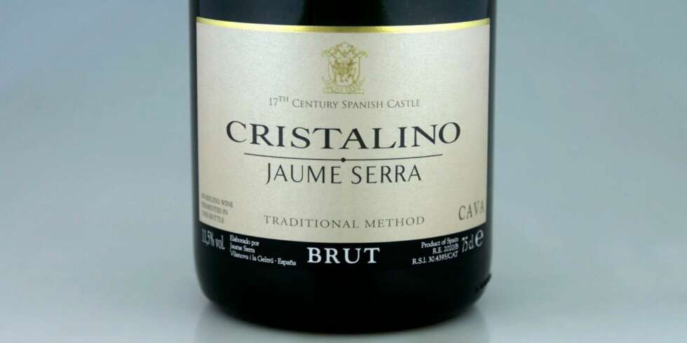 BILLIGE BOBLER: Cristalino Jaume Serra Brut. BILLIGE BOBLER: Cristalino Jaume Serra Brut.