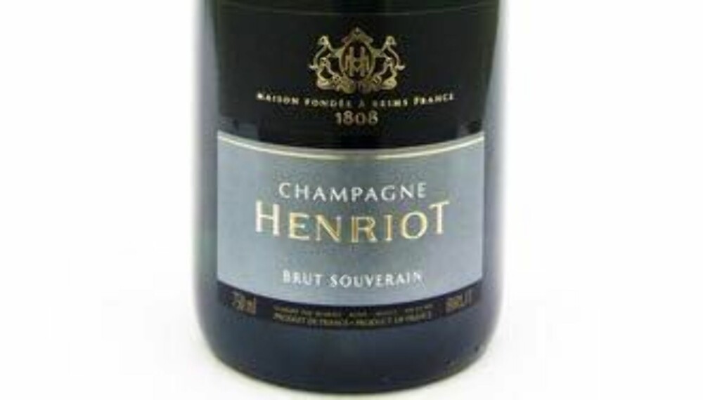 GOD VIN: Henriot Brut Souverain. GOD VIN: Henriot Brut Souverain.