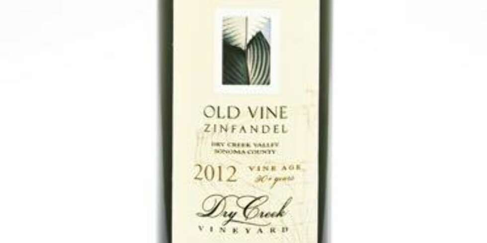 GOD VIN: Dry Creek Old Vine Zinfandel 2012. GOD VIN: Dry Creek Old Vine Zinfandel 2012.