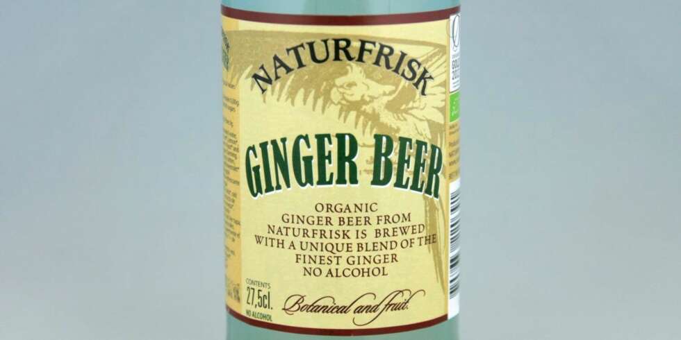 ALKOHOLFRITT: Naturfrisk Ginger Beer. ALKOHOLFRITT: Naturfrisk Ginger Beer.