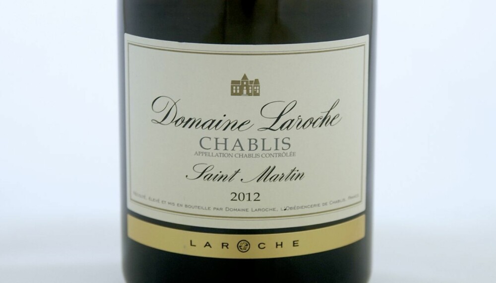 GOD CHABLIS: Laroche Chablis Saint Martin 2012. GOD CHABLIS: Laroche Chablis Saint Martin 2012.