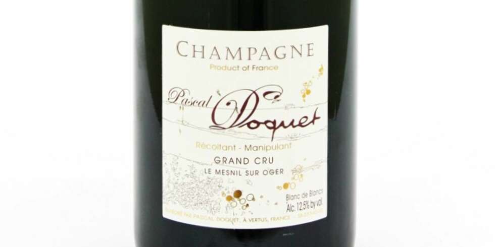 GOD CHAMPAGNE: Pascal Doquet Grand Cru Blanc de Blancs Extra Brut. GOD CHAMPAGNE: Pascal Doquet Grand Cru Blanc de Blancs Extra Brut.