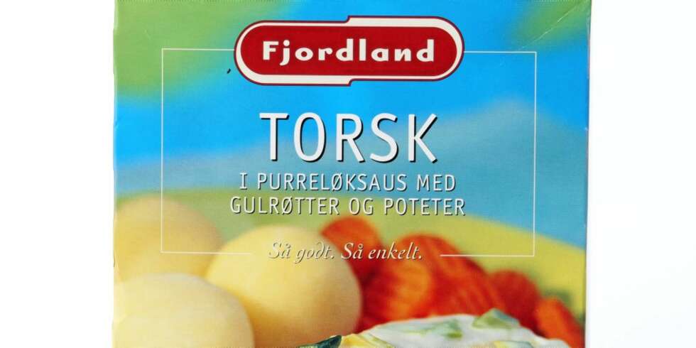 TEST: Fjordland Torsk i purreløksaus med gulrøtter og poteter. TEST: Fjordland Torsk i purreløksaus med gulrøtter og poteter.