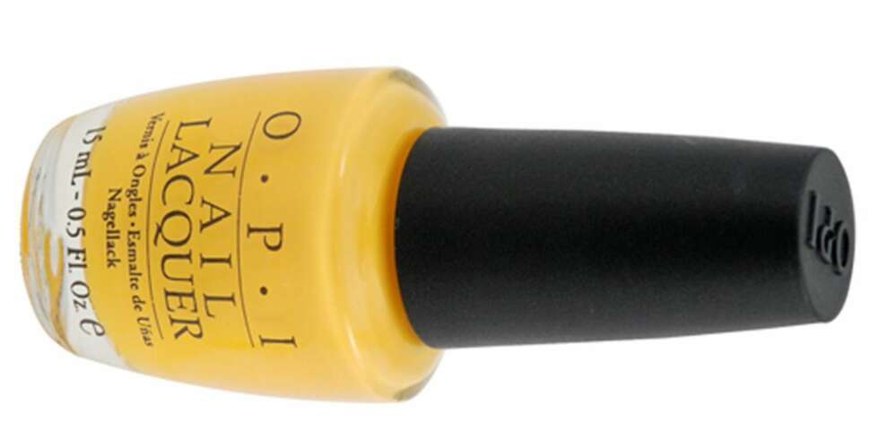 NEGLELAKK: Opi Nail lacquer sitter godt. NEGLELAKK: Opi Nail lacquer sitter godt.