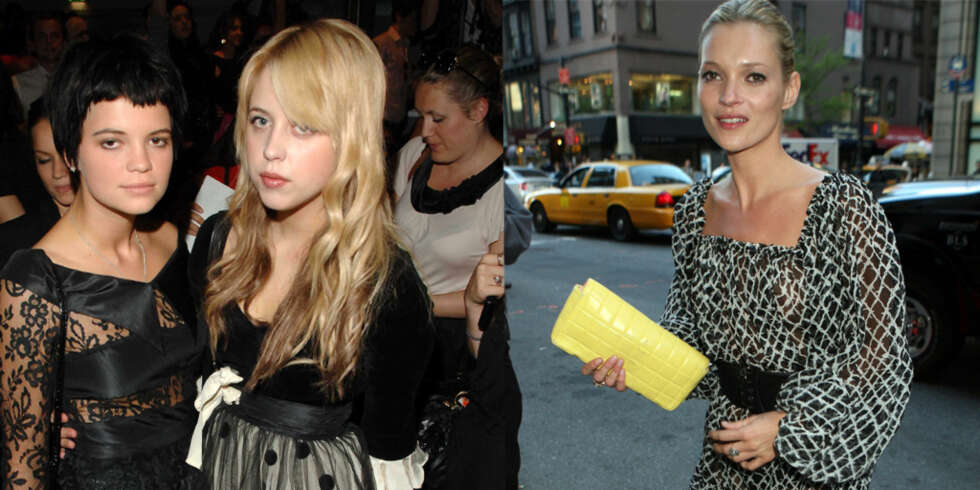 IT-JENTER: Søstrene Geldof vs. Kate Moss. IT-JENTER: Søstrene Geldof vs. Kate Moss.