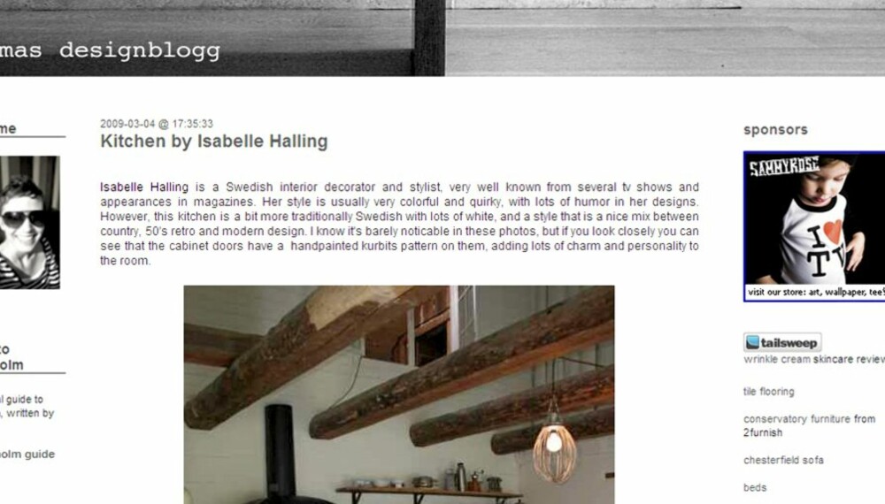 Blogg printscreen Blogg printscreen