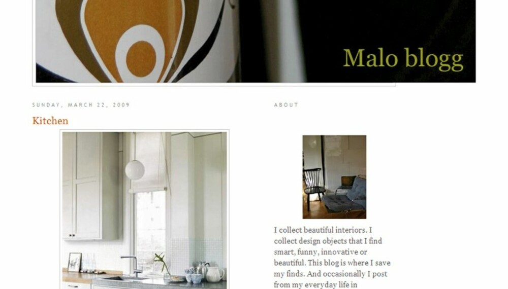 Blogg printscreen Blogg printscreen