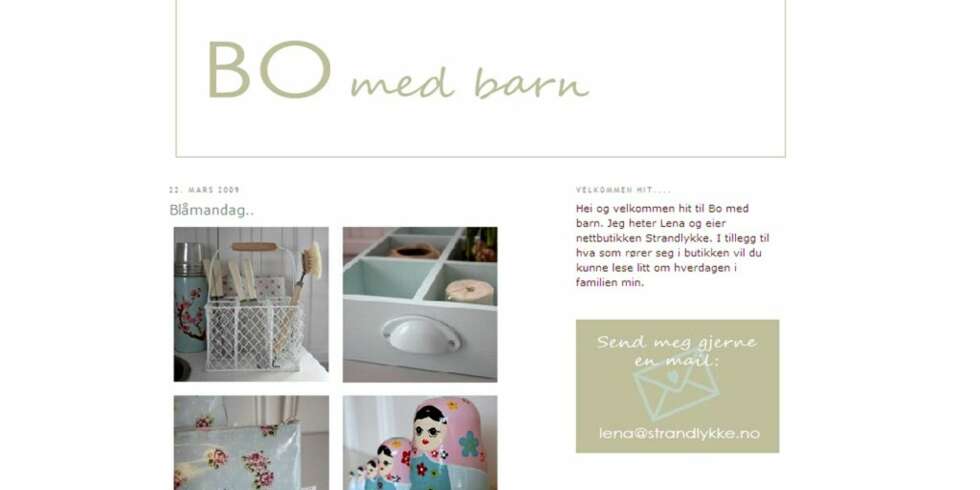 Blogg printscreen Blogg printscreen