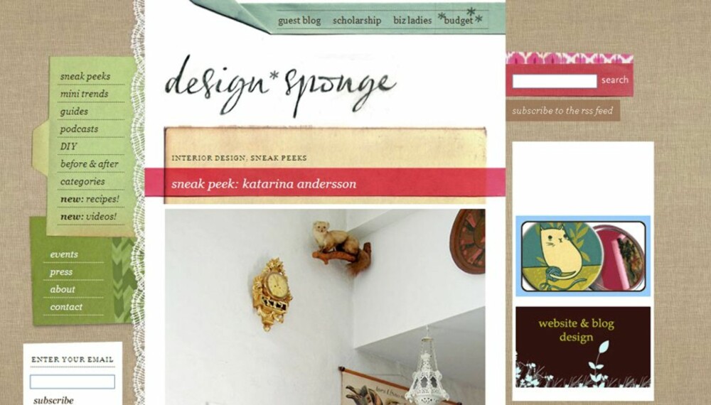 Blogg printscreen Blogg printscreen