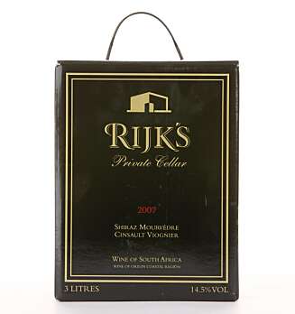Rijk's Shiraz Mourvèdre Cinsault Viognier. Rijk's Shiraz Mourvèdre Cinsault Viognier.