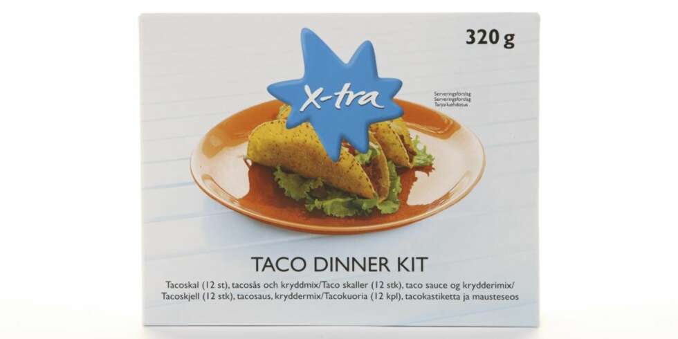 X-tra Taco Dinner Kit. X-tra Taco Dinner Kit.