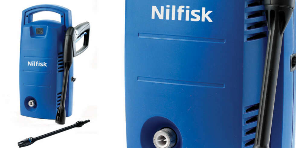 LETTE JOBBER: Det lave arbeidstrykket gjør at Nilfisk C100 klarer bare lettere rengjøring. LETTE JOBBER: Det lave arbeidstrykket gjør at Nilfisk C100 klarer bare lettere rengjøring.