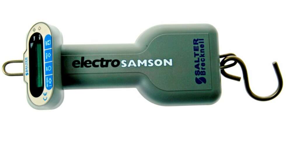 Salter Brecknell ElectroSamson Digital Hand Held Scale Salter Brecknell ElectroSamson Digital Hand Held Scale