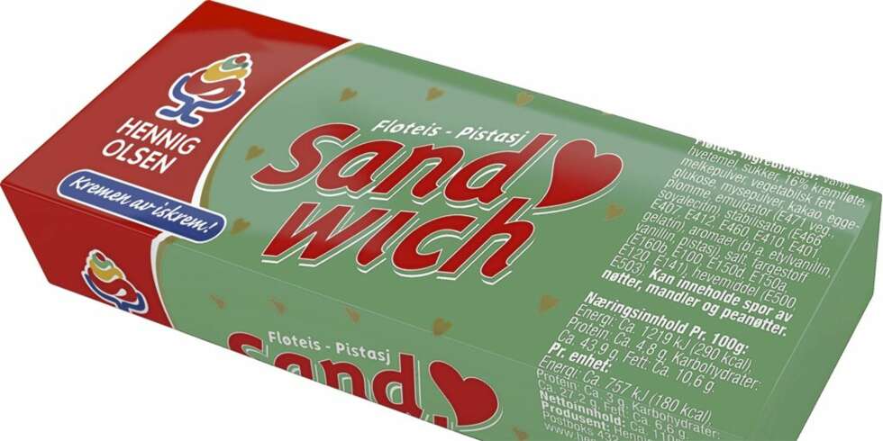 Sandwich Pistasj. Sandwich Pistasj.