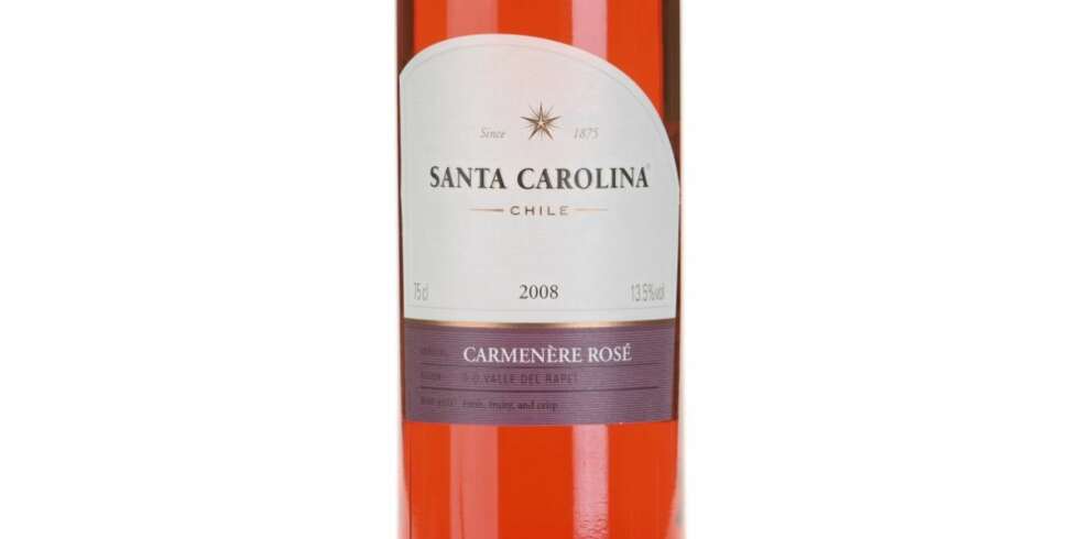 Santa Carolina Carmenère Rosé 2008. Santa Carolina Carmenère Rosé 2008.