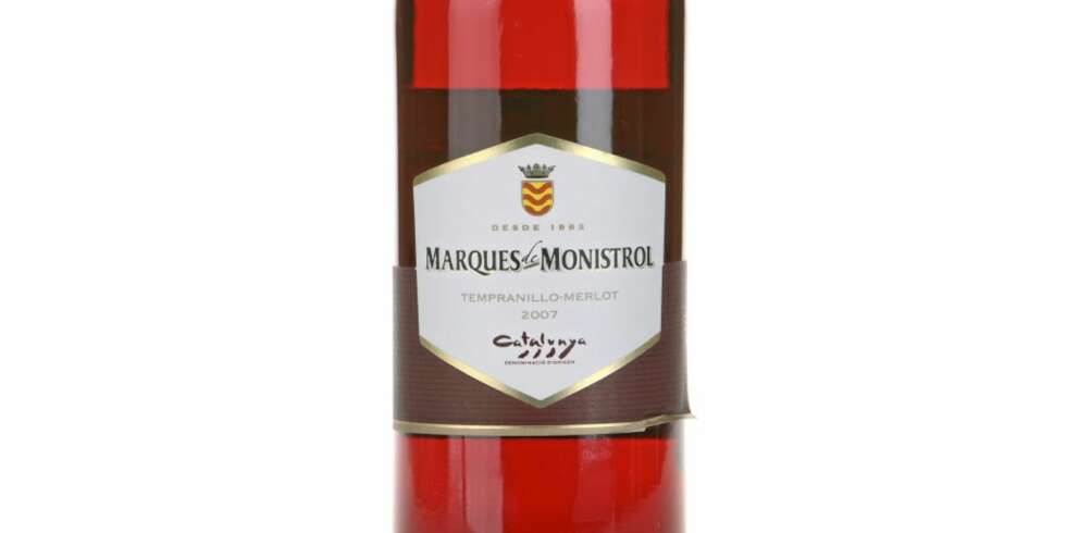 Marqués de Monistrol Tempranillo - Merlot Rosé 2007. Marqués de Monistrol Tempranillo - Merlot Rosé 2007.