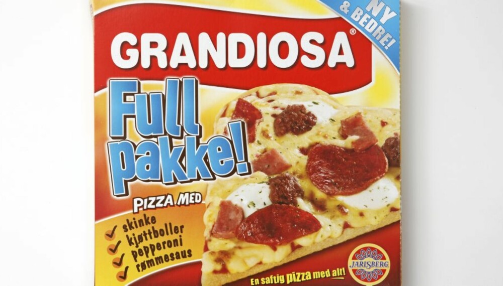HAKK I HÆL: Grandiosa Full pakke. HAKK I HÆL: Grandiosa Full pakke.