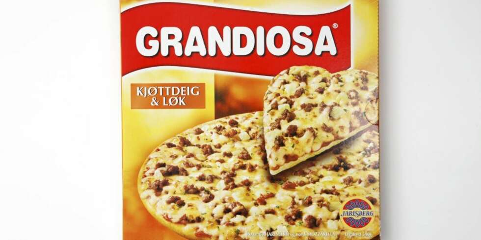 DELER ANDREPLASSEN: Grandiosa Kjøttdeig & Løk. DELER ANDREPLASSEN: Grandiosa Kjøttdeig & Løk.