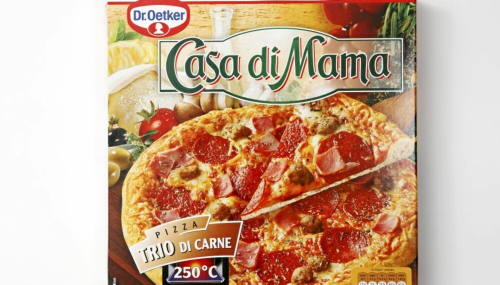 TOPPSKÅR PÅ KALORIER: Dr. Oekters Casa di Mama Trio di carne TOPPSKÅR PÅ KALORIER: Dr. Oekters Casa di Mama Trio di carne