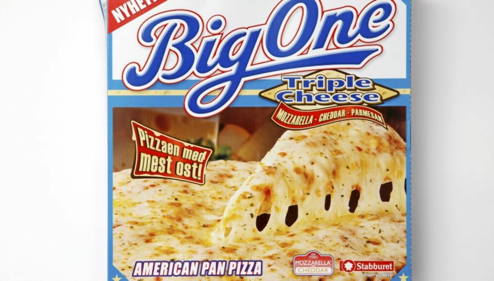 MANGE KALORIER: Big One Triple Cheese. MANGE KALORIER: Big One Triple Cheese.