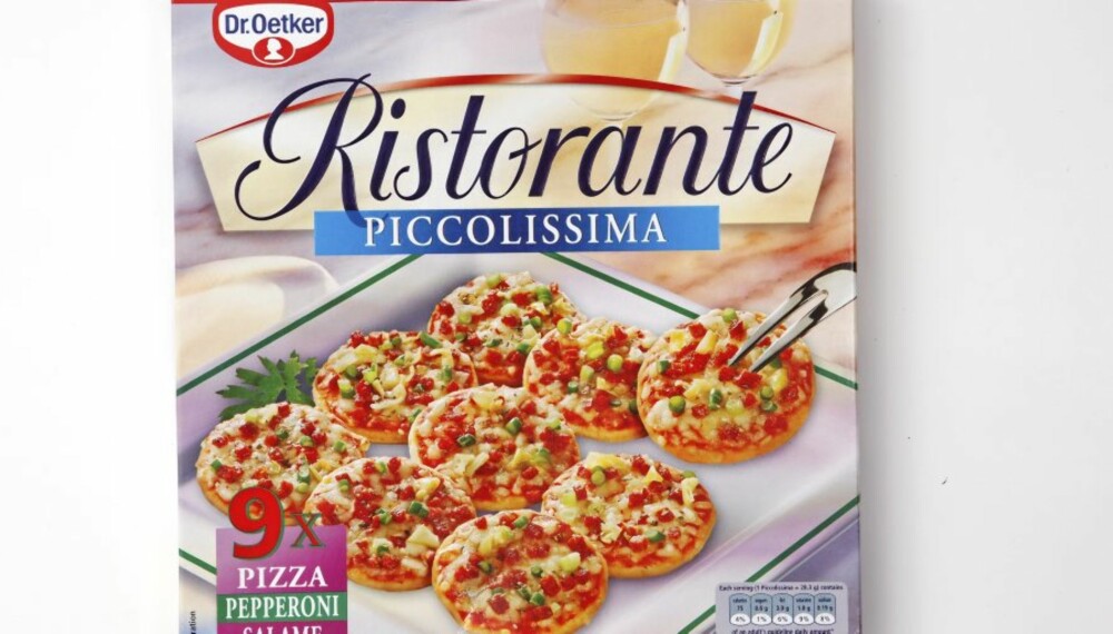 TERNINGKAST 1: Ristorante Piccolissima. TERNINGKAST 1: Ristorante Piccolissima.
