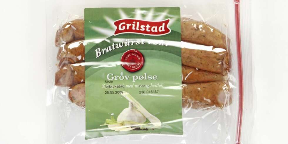 SUNN OG GOD: Grilstad Bratwürst røkt. SUNN OG GOD: Grilstad Bratwürst røkt.