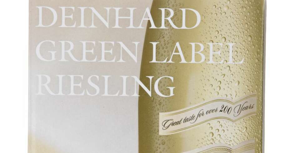 Deinhard Green Label Riesling. Deinhard Green Label Riesling.