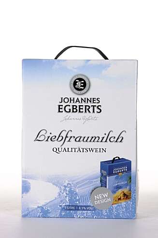 Joh. Egberts Liebfraumilch. Joh. Egberts Liebfraumilch.