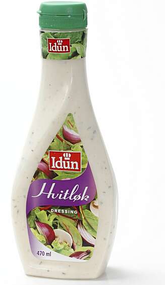 AROMATISK: Iduns hvitløksdressing er ikke blant de sunneste. AROMATISK: Iduns hvitløksdressing er ikke blant de sunneste.