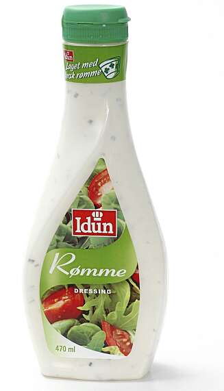 FETT NOK: Rømmedressingen til Idunn er, ikke overraskende, blant de fetere i testen. FETT NOK: Rømmedressingen til Idunn er, ikke overraskende, blant de fetere i testen.