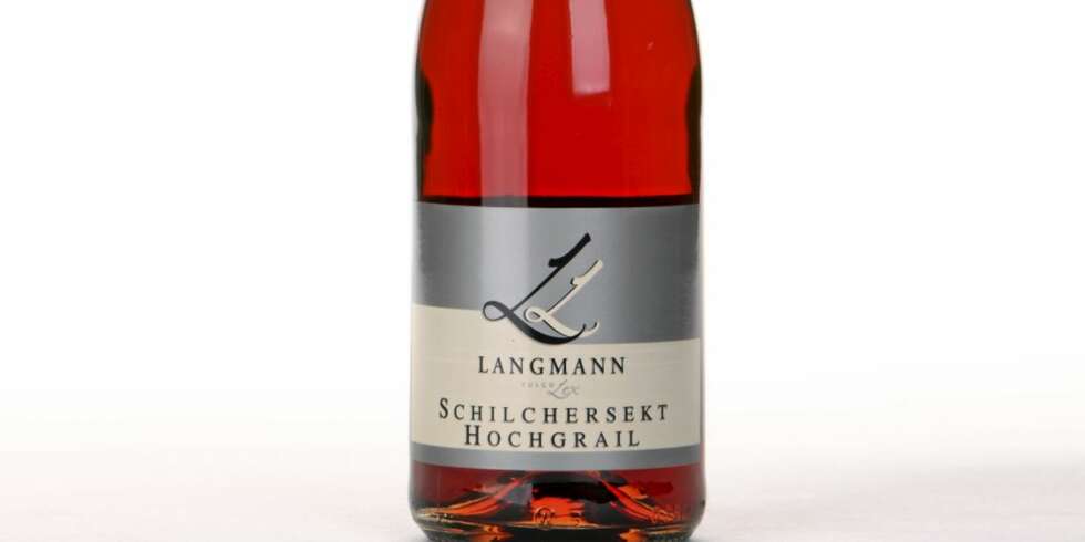 Langmann Schilchersekt Hochgrail Brut. Langmann Schilchersekt Hochgrail Brut.