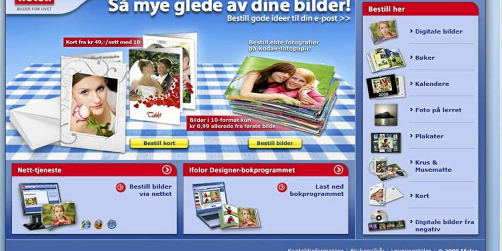IFOLOR: Greie bilder til en grei pris. IFOLOR: Greie bilder til en grei pris.