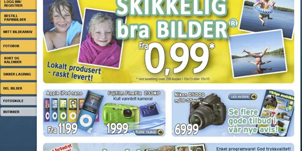 ELITE FOTO: Hos Elite Foto kan du plukke opp bildene dine i butikken om du ønsker det. ELITE FOTO: Hos Elite Foto kan du plukke opp bildene dine i butikken om du ønsker det.