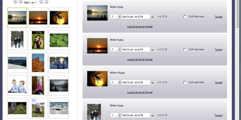 EKSTRAFILM: Dårlige bilder og rask sletting av bilder gjør at Ekstrafilm ikke skårer høyt i vår test. EKSTRAFILM: Dårlige bilder og rask sletting av bilder gjør at Ekstrafilm ikke skårer høyt i vår test.