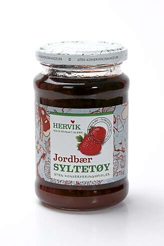 EN GOD NUMMER TO: Herviks jordbærsyltetøy EN GOD NUMMER TO: Herviks jordbærsyltetøy