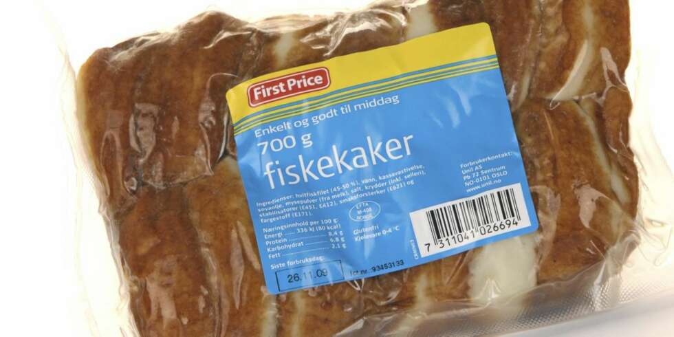 HELT OK: Fiskekakene fra First Price er greie, men er noe rar på konsistens. HELT OK: Fiskekakene fra First Price er greie, men er noe rar på konsistens.