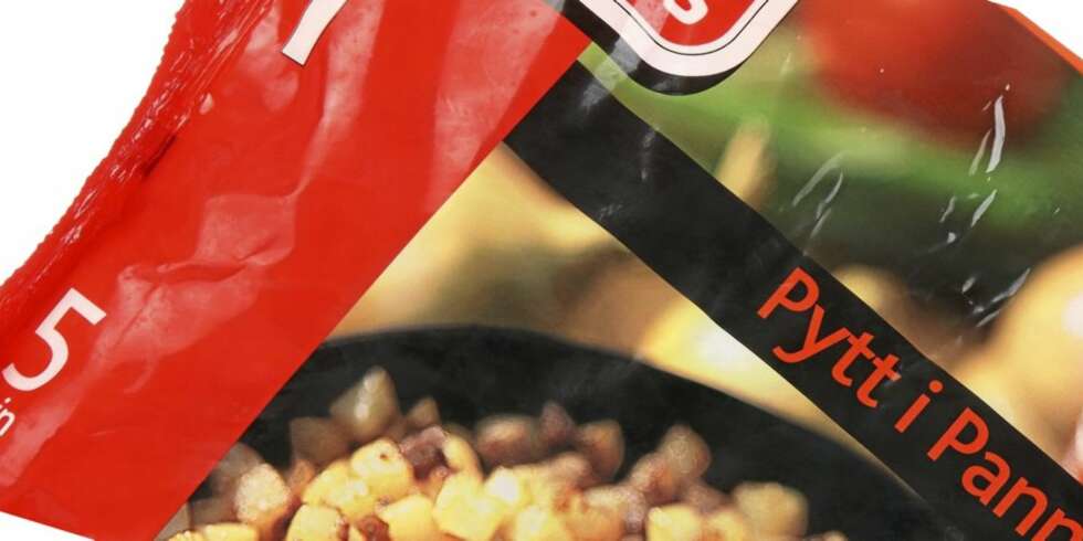 REDSSELSFULLE BITER: Pytt i panne fra Findus inneholder redselsfulle kjøttbiter ifølge testpanelet. REDSSELSFULLE BITER: Pytt i panne fra Findus inneholder redselsfulle kjøttbiter ifølge testpanelet.