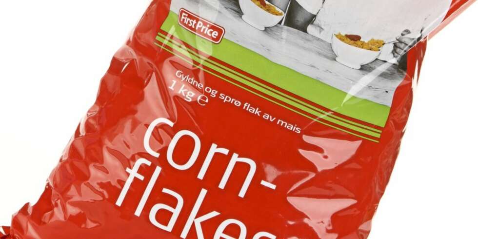 GREI: En grei cornflakes fra First Price. Billig er det iallefall. GREI: En grei cornflakes fra First Price. Billig er det iallefall.